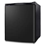 Northair Upright Freezer - 2.1 Cu Ft with 2 Shelves - Reversible Door Hinge and Adjustable Feet - Quiet Mini Freezer - Black