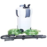 Sunsun HW-304B 525 GPH 5-Stage External Canister Filter with 9-watt UV Sterilizer