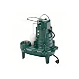 Zoeller 267-0001 M267 Waste-Mate Sewage Pump, 1/2 Horsepower, 115V