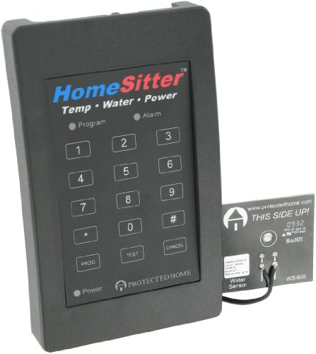 Control Products FreezeAlarm Homesitter Temperature, Water, Power Alarm HS-700 with voice message to up to 3 phone numbers / No monitoring fees