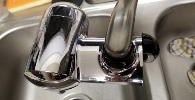 pur vertical faucet water filter review